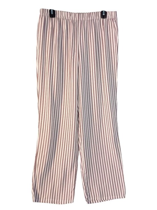 Splendid Pants - Splendid Angie Wide Leg Pants High Rise Striped Womens Size L Pull On